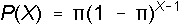 Geometric Distribution Calculation