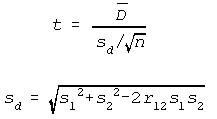 TF - Paired t-test